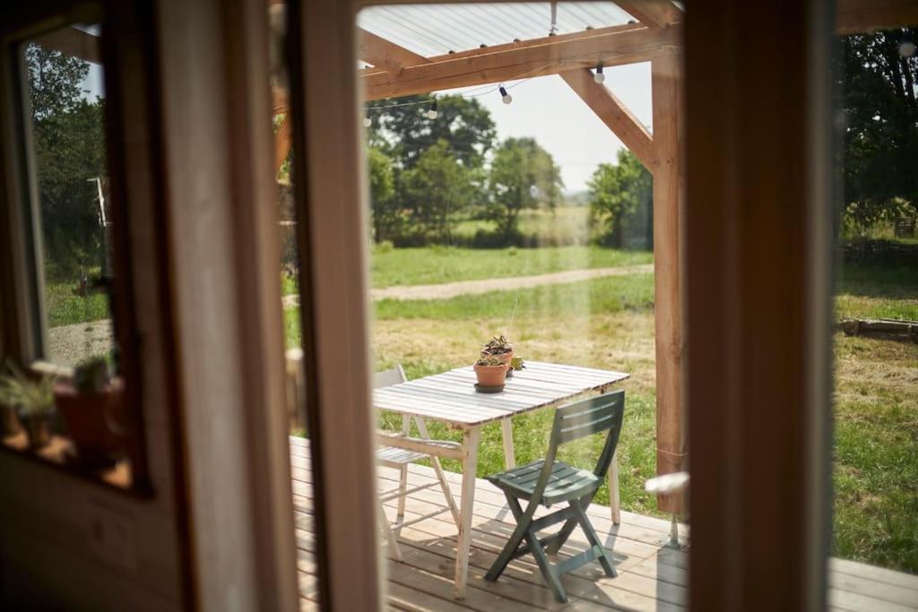 Tiny House Near The Mont-Saint-Michel Villa Ducey-Les Cheris Bagian luar foto