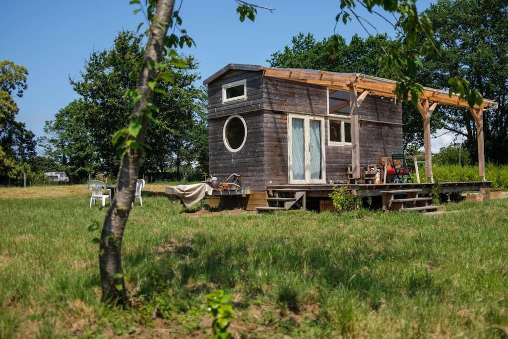 Tiny House Near The Mont-Saint-Michel Villa Ducey-Les Cheris Bagian luar foto