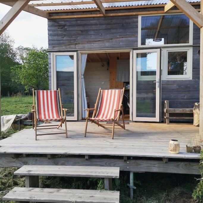 Tiny House Near The Mont-Saint-Michel Villa Ducey-Les Cheris Bagian luar foto